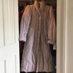 High quality full length down coat